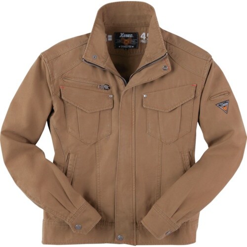 XEBEC 長袖ブルゾン2140−53−LL モカ