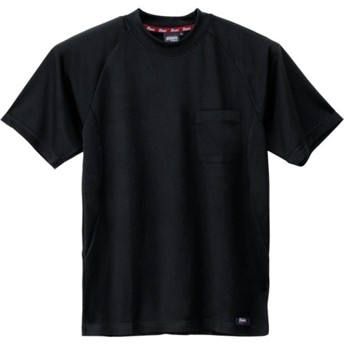 XEBEC 半袖Tシャツ6124−90−L クロ
