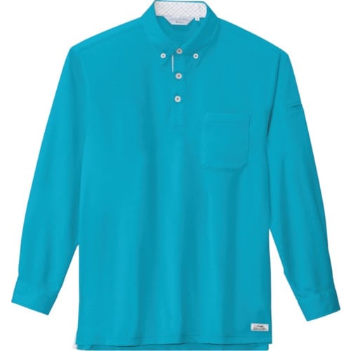 XEBEC 長袖ポロシャツ6185−604−M ナ