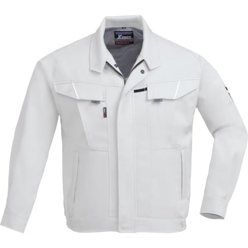 XEBEC 長袖ブルゾン7550−22−M シルバ