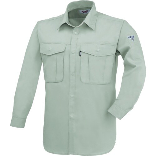 XEBEC 長袖シャツ1293−61−LL モスグ