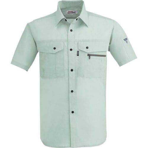 XEBEC 半袖シャツ1342−60−M グリーン