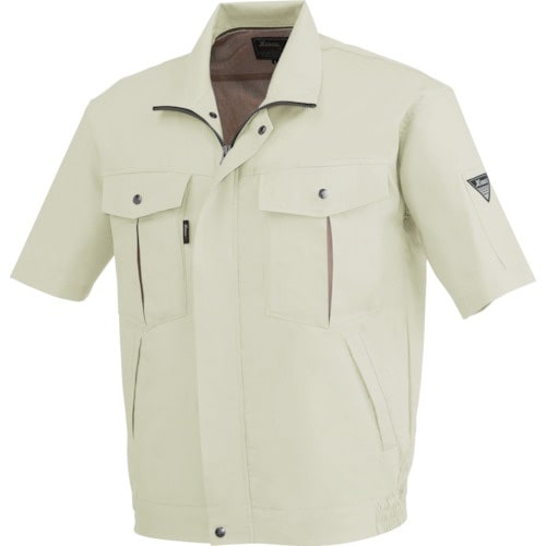 XEBEC 半袖ブルゾン1351−61−3L モス