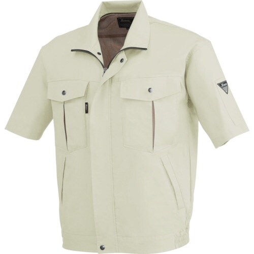 XEBEC 半袖ブルゾン1351−61−4L モス