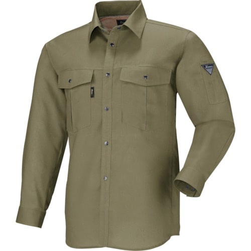 XEBEC 長袖シャツ1353−62−3L アーミ