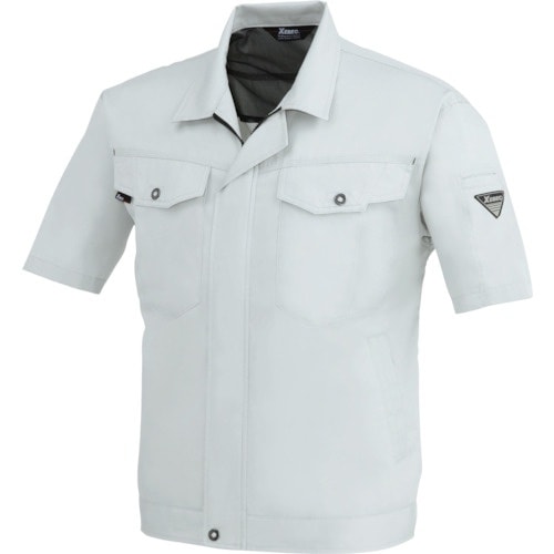 XEBEC 半袖ブルゾン1491−20−M グレー