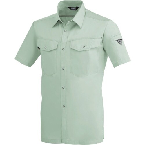 XEBEC 半袖シャツ1492−61−4L モスグ