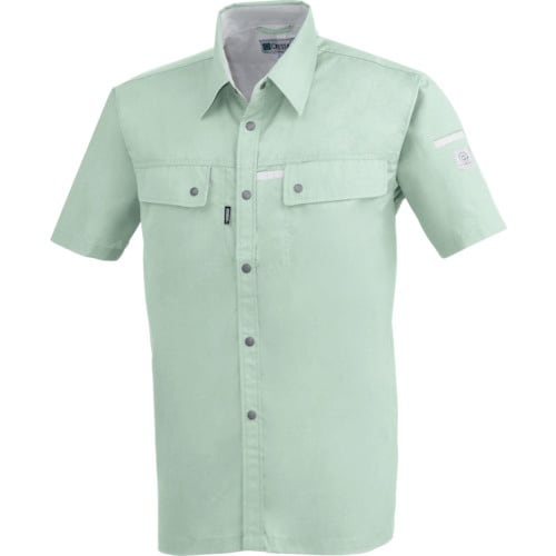 XEBEC 半袖シャツ1552−61−SS モスグ