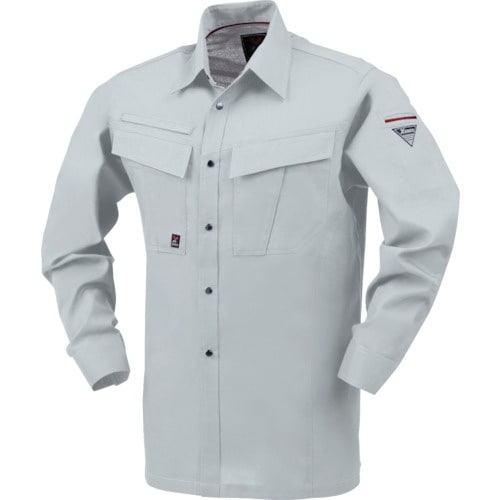 XEBEC 長袖シャツ1653−22−3L シルバ