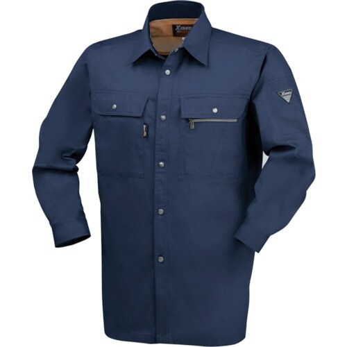 XEBEC 長袖シャツ2093−10−S コン