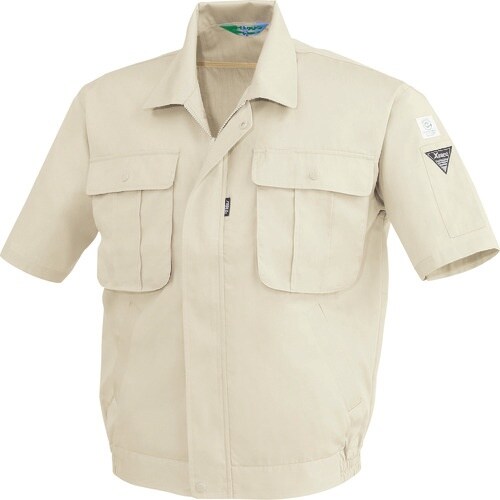 XEBEC 半袖ブルゾン3191−31−M アイボ