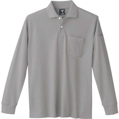 XEBEC カノコ長袖ポロシャツ6025−20−M