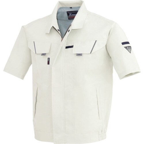 XEBEC 半袖ブルゾン7561−22−M シルバ