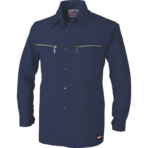 XEBEC 長袖シャツ8893−10−M コン