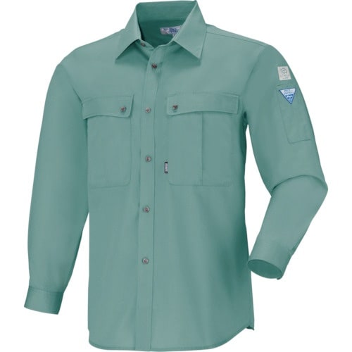 XEBEC 長袖シャツ9293−60−3L グリー