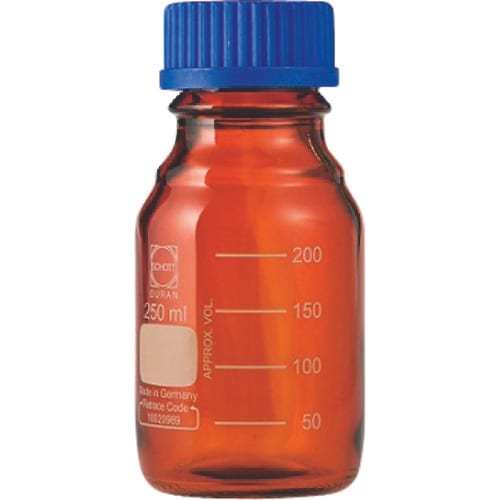 AS ねじ口びん茶褐色250ml GL−45A