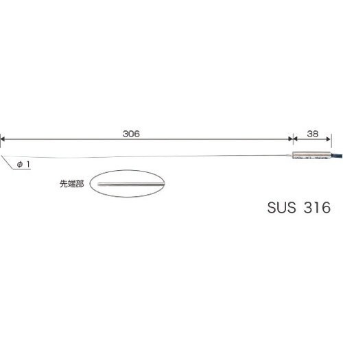 AS センサプローブIK700液体温度測定用