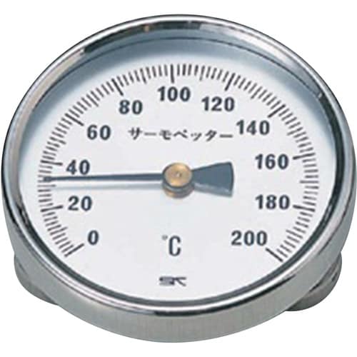 AS バイメタル温度計サーモペッター200