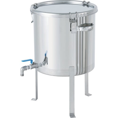 MONOVATE ボールバルブ付密閉容器平鋼脚付