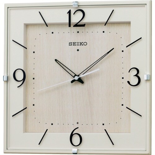 SEIKO 電波掛時計 300×300×46 P枠