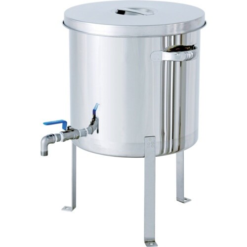 MONOVATE ボールバルブ付汎用容器平鋼脚付