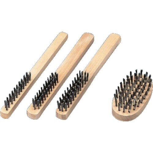 AS ワイヤーブラシ直柄型2行B−1012