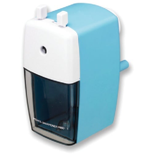 ASKA 手動えんぴつけずりき ブルー