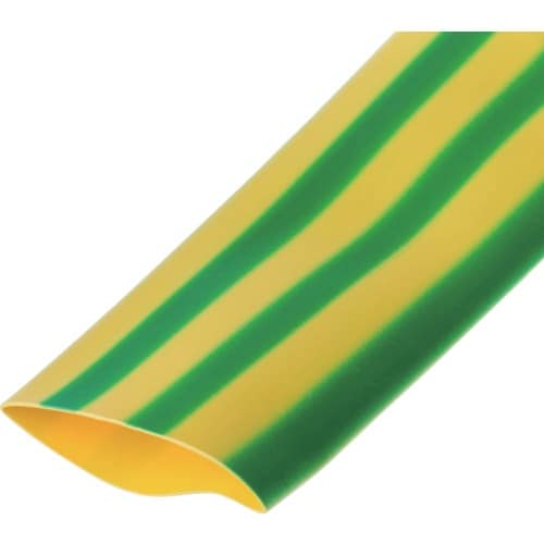 PANDUIT 熱収縮チューブ 標準タイプ 黄/緑