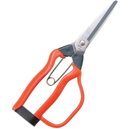 ステンレス収穫鋏ガード付200mm