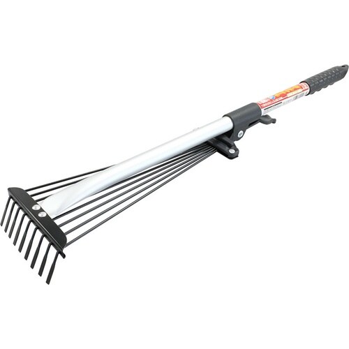 伸縮ガーデンレーキ