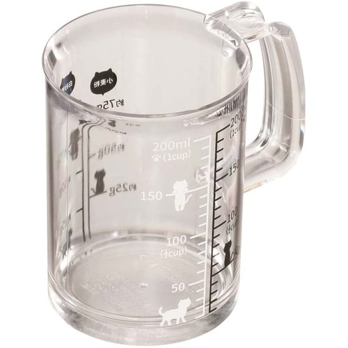猫の計量カップ 200ml