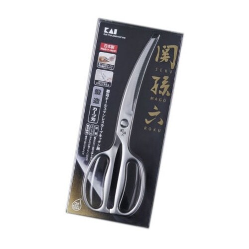 鍛造ステンレスカーブキッチン鋏