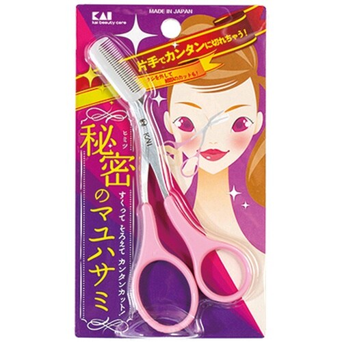クシ付きマユハサミ