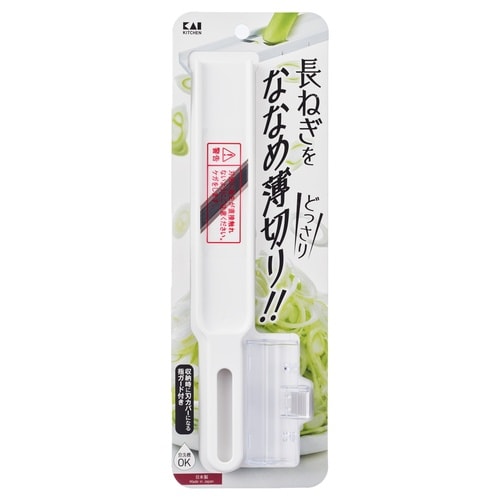 ななめ薄切りネギスライサー