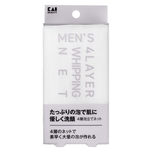 メンズ 4層泡立てネット #KQ1828