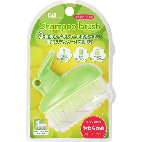 貝印 HB1204 シャンプーブラシ