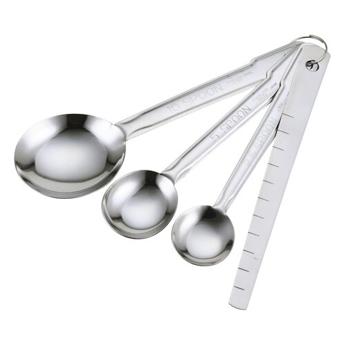 計量スプーンセット 薄ヘラ