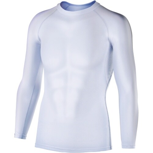 ストレッチ 長袖クルーネック