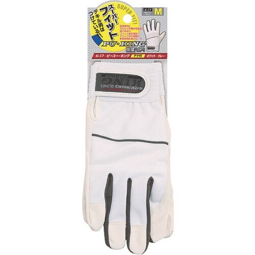 K−17 ホワイトグレー LL PU−KING