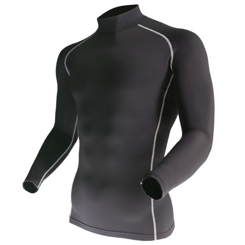 パワーストレッチハイネックシャツ