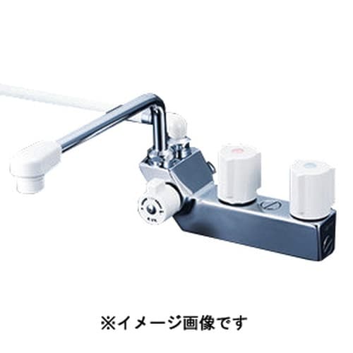 寒デッキ止水2シャワー