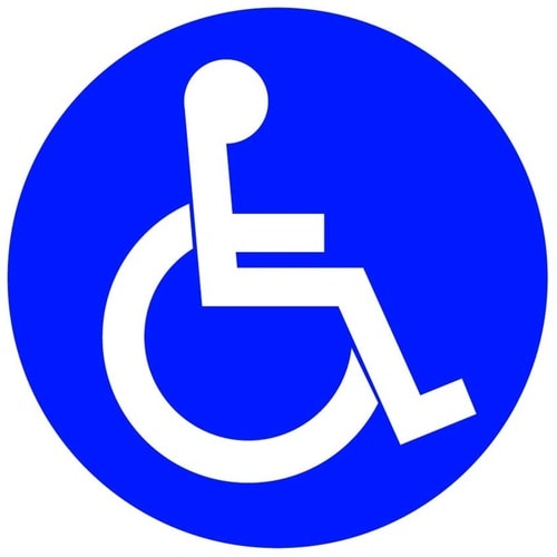 SF−68G 表示シール 身障者