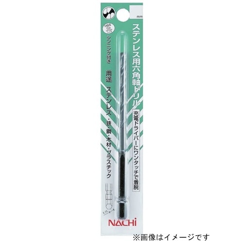 ステン用六角軸ドリル