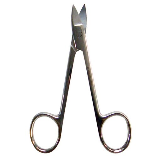 精密金切ハサミ 厚物用曲