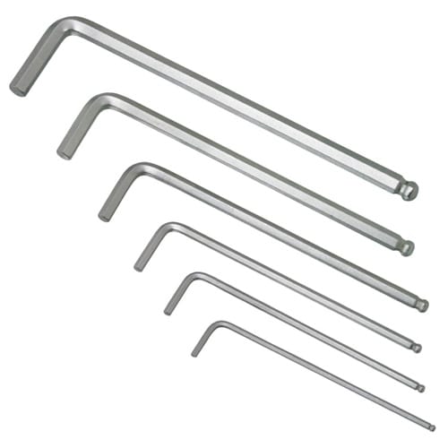 ボールポイント六角棒レンチ