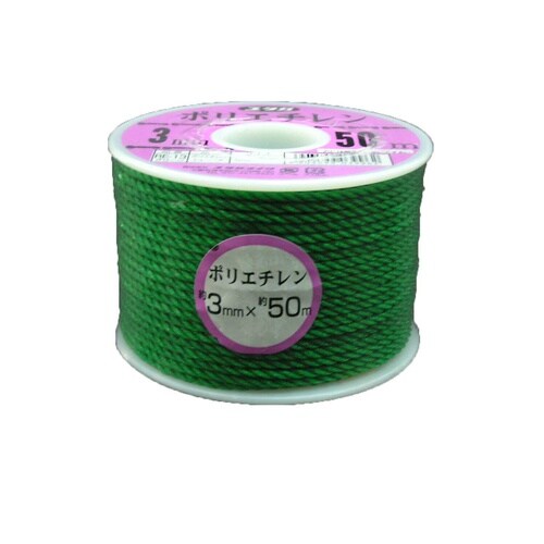 グリーン PEカラーロープボビン