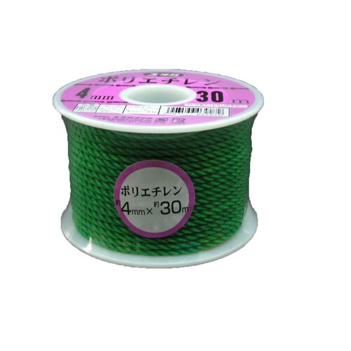 グリーン PEカラーロープボビン