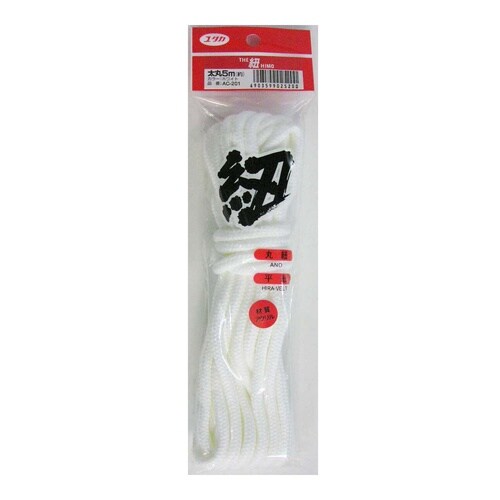 ホワイト ザ 紐 太丸紐