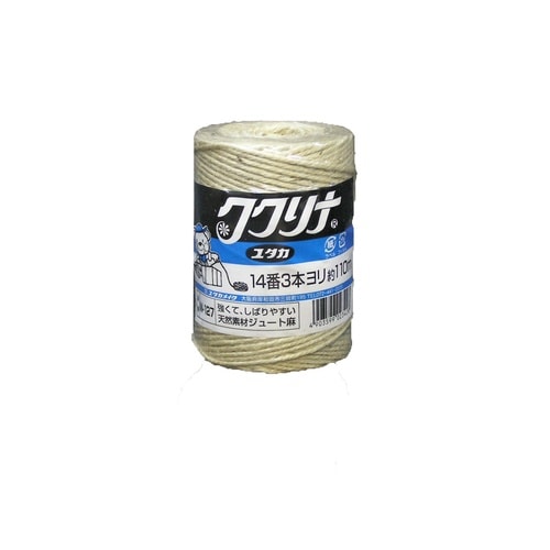 ジュート麻 14番3本撚2X110m