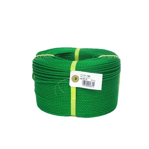 グリーン PEロープ巻物